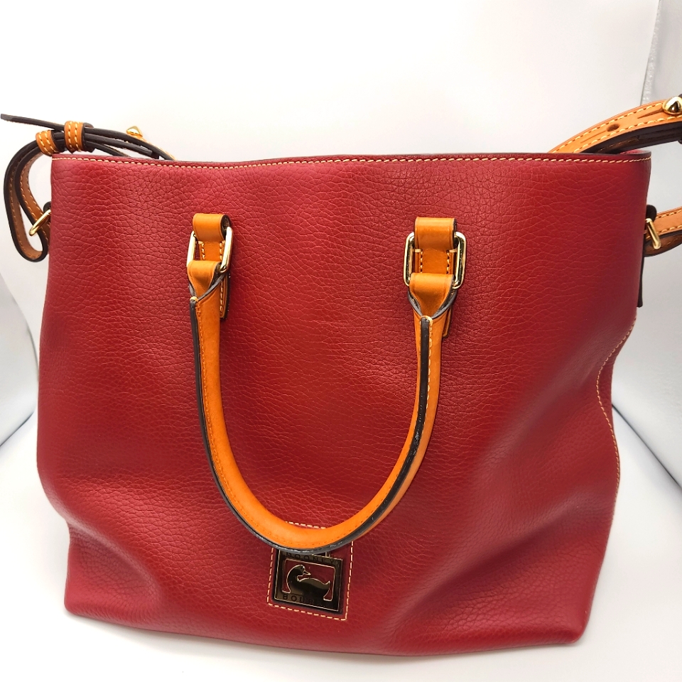 Dooney And Bourke Large Red Handbag